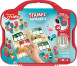 Maped Creativ Alphabet Stamps Kit - 26 Easy-Grip Stamps