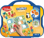 Maped Creativ Animals Stamps Kit - Reusable Learning Case