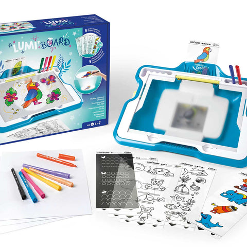 Maped Creativ Lumi Board - Portable 64-Piece Drawing Kit