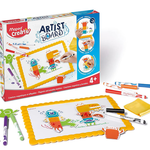 Maped Creativ Magnetic Mix & Match - 21-Piece Monster Board