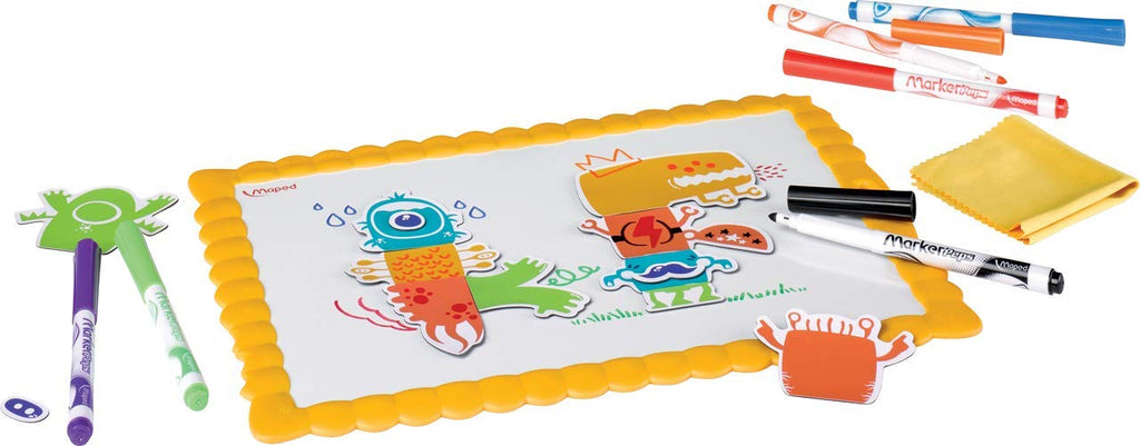 Maped Creativ Magnetic Mix & Match - 21-Piece Monster Board