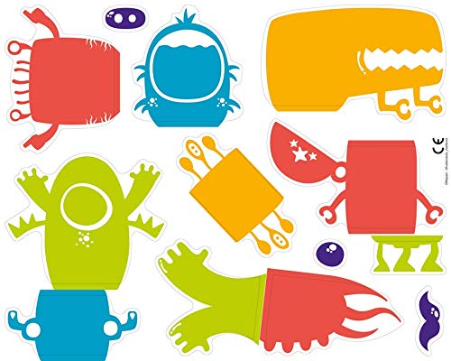 Maped Creativ Magnetic Mix & Match - 21-Piece Monster Board