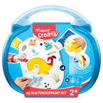 Maped Creativ First Finger Paint Kit - 10 Piece Carry Case