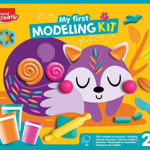 Maped Creativ Modeling Dough Kit - 13 Toddler Tools Included