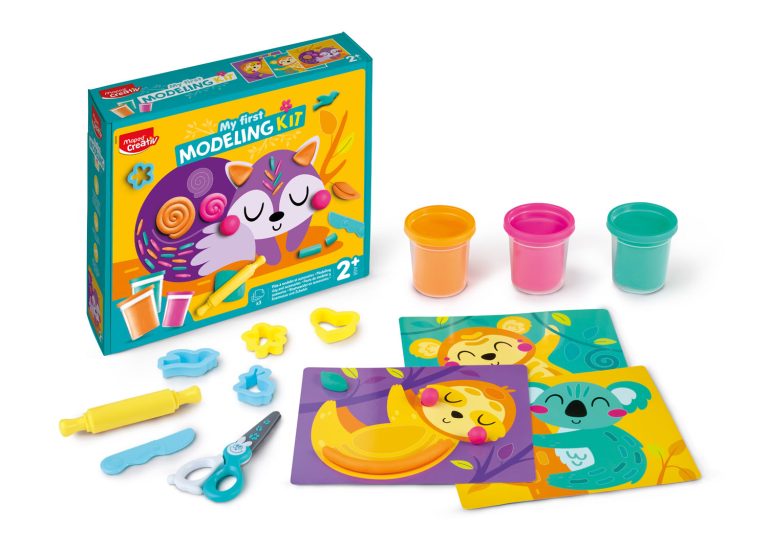 Maped Creativ Modeling Dough Kit - 13 Toddler Tools Included
