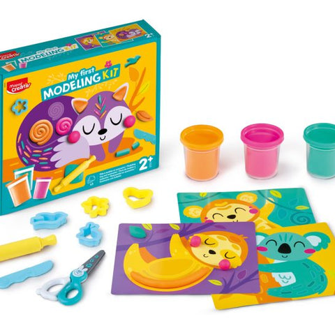 Maped Creativ Modeling Dough Kit - 13 Toddler Tools Included
