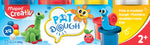 Maped Creativ Modeling Dough x4 - Soft Colors for Toddlers