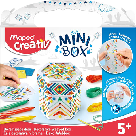 Maped Creativ Treasure Chest - 10 Piece String Art Craft Kit