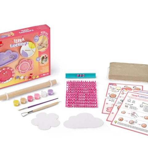 Maped Creativ Terra Clay Tray Kit - 160 Alphabet Stamps
