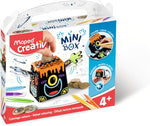 Maped Creativ Velvet Piggy Bank - 7 Piece Coloring Craft Kit