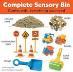 Creativity for Kids Sensory Bin – Construction Zone Playset
