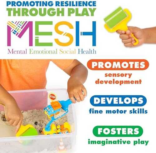 Creativity for Kids Sensory Bin – Construction Zone Playset