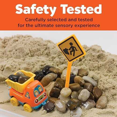 Creativity for Kids Sensory Bin – Construction Zone Playset