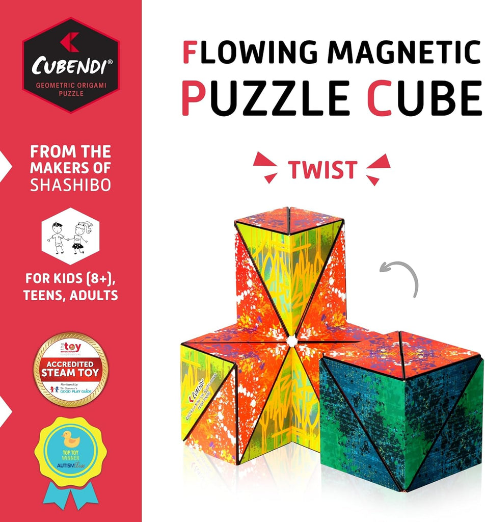 CUBENDI Geometric Origami Puzzle