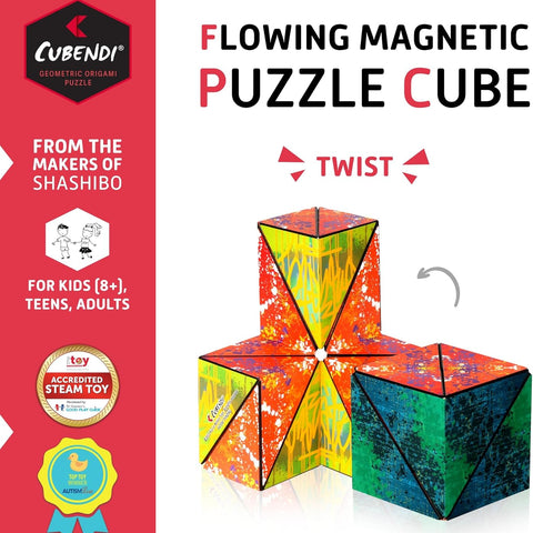 CUBENDI Geometric Origami Puzzle