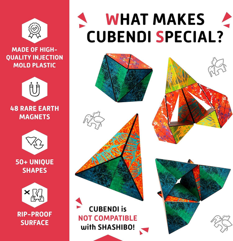 CUBENDI Geometric Origami Puzzle