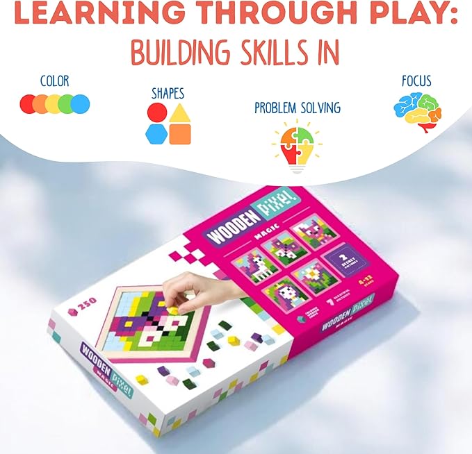 CUBIKA Mosaic Wooden Pixels