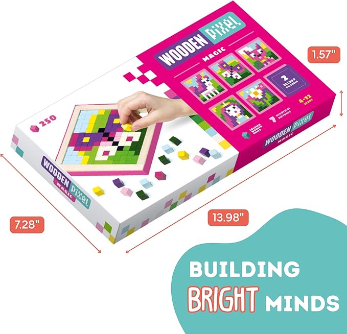 CUBIKA Mosaic Wooden Pixels