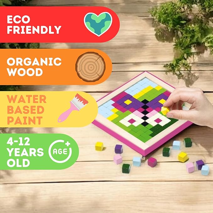 CUBIKA Mosaic Wooden Pixels