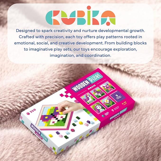 CUBIKA Mosaic Wooden Pixels