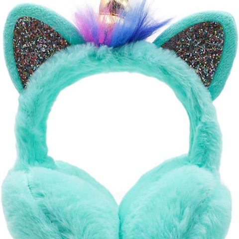 Cute Rainbow Unicorn Earmuffs