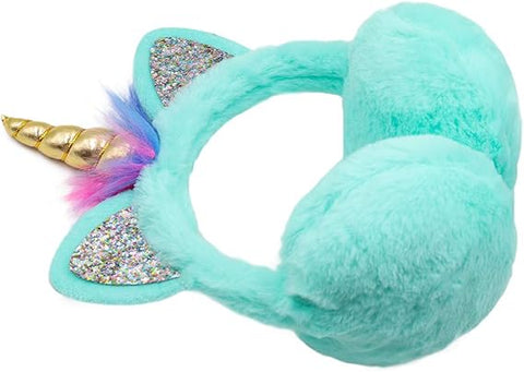 Cute Rainbow Unicorn Earmuffs