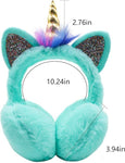 Cute Rainbow Unicorn Earmuffs