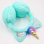 Cute Rainbow Unicorn Earmuffs
