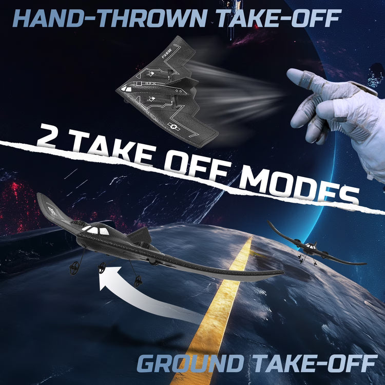 RC Stealth Aircraft - Ready-to-Fly B-2 Stealth Bomber Thrills