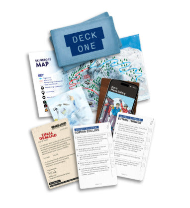 Death in the Alps - Solve a Ski Resort Murder Mystery Case