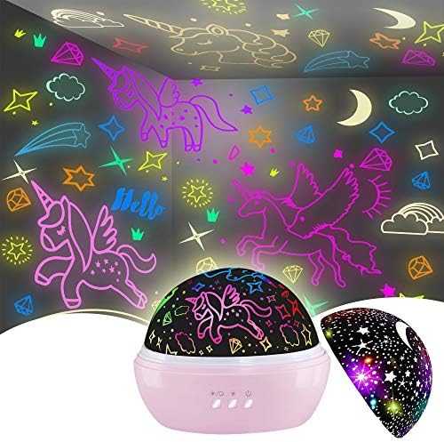Dinosaur Night Light & Projection Lamp (2-in-1)
