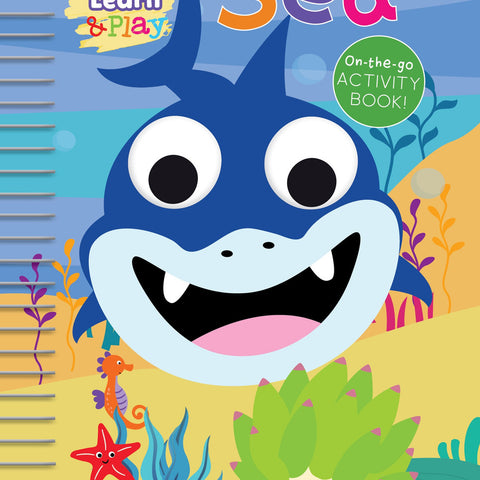 Buddy & Barney Draw Learn Play Sea - Wipe-Clean Fun Book