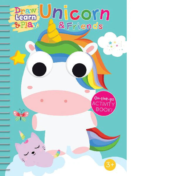 Buddy & Barney Draw Learn Play Unicorn - Wipe-Clean Fun