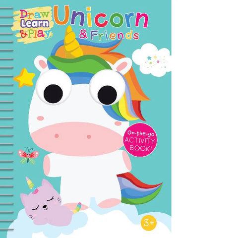 Buddy & Barney Draw Learn Play Unicorn - Wipe-Clean Fun