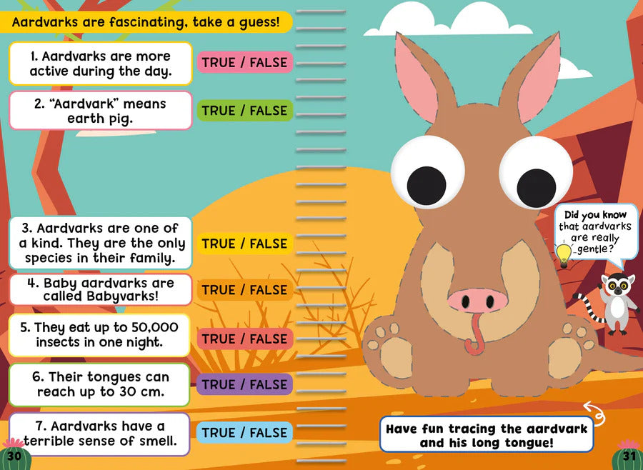 Buddy & Barney Draw Learn Play Wild Animals - Reusable Fun