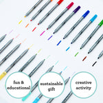 Wash-Out Fabric Pens - 20 Double-Ended in Box - eatsleepdoodle
