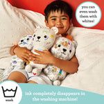 Color-In D-Bear Plush Toy - Washable Pens - eatsleepdoodle