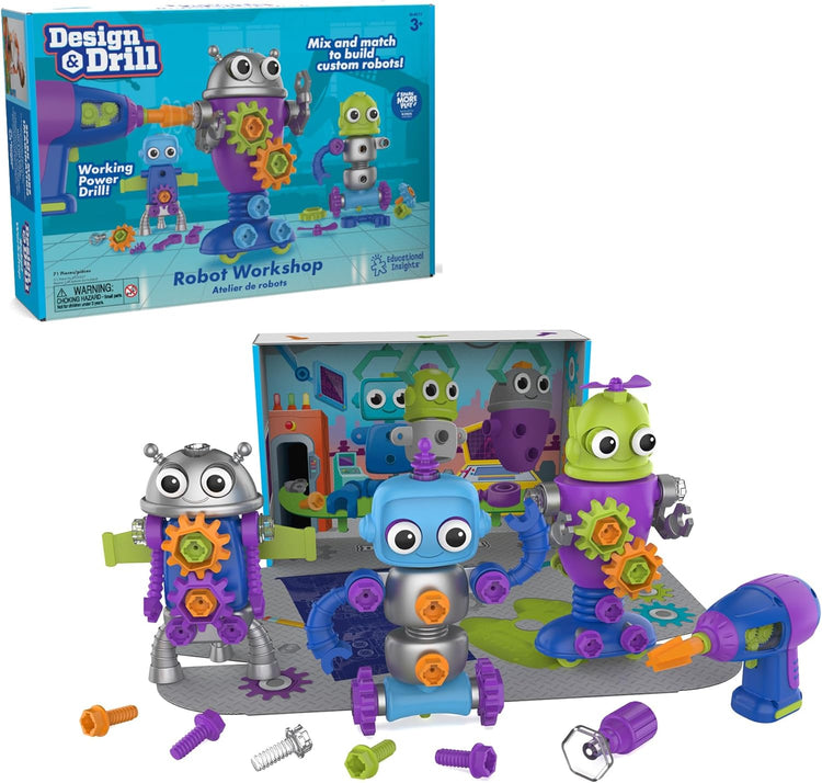 Educational Insights Design & Drill Robot Workshop