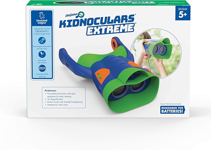 Educational Insights GeoSafari Jr. Kidnoculars Extreme