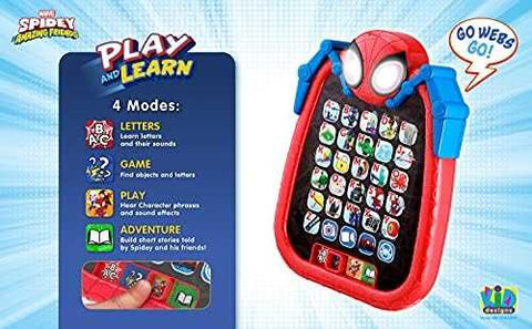 eKids Spidey and His Amazing Friends Educational Kids Tablet