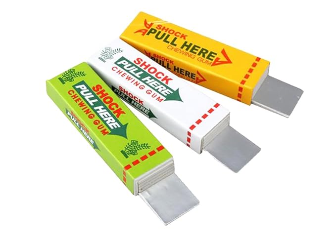 Electric Shock Joke Chewing Gum