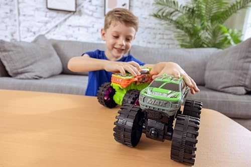 Exploding Monster Truck with Lights & Crash Sounds
