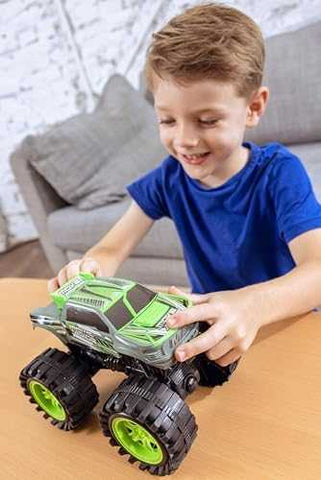 Exploding Monster Truck with Lights & Crash Sounds