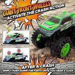 Exploding Monster Truck with Lights & Crash Sounds