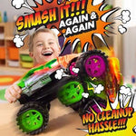 Exploding Monster Truck with Lights & Crash Sounds