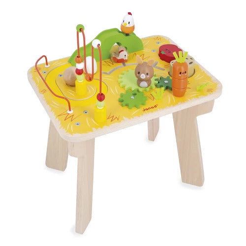 Janod Farm Sheep Station - Multi-Activity Wooden Learning Toy