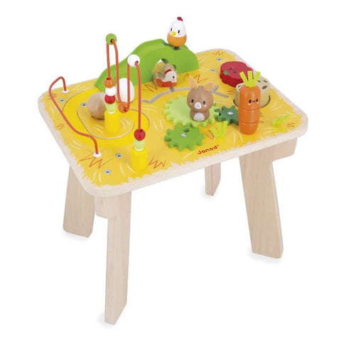 Janod Farm Sheep Station - Multi-Activity Wooden Learning Toy