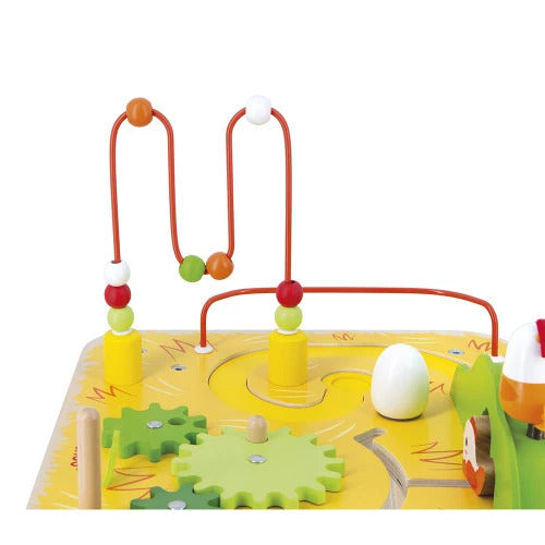 Janod Farm Sheep Station - Multi-Activity Wooden Learning Toy