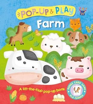 Buddy & Barney Farm Pop-Up Play - Press-Out Play Pieces