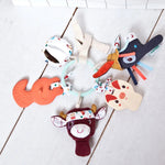 LILLIPUTIENS Farm Sensory Keyring - Colors, Sounds & Textures